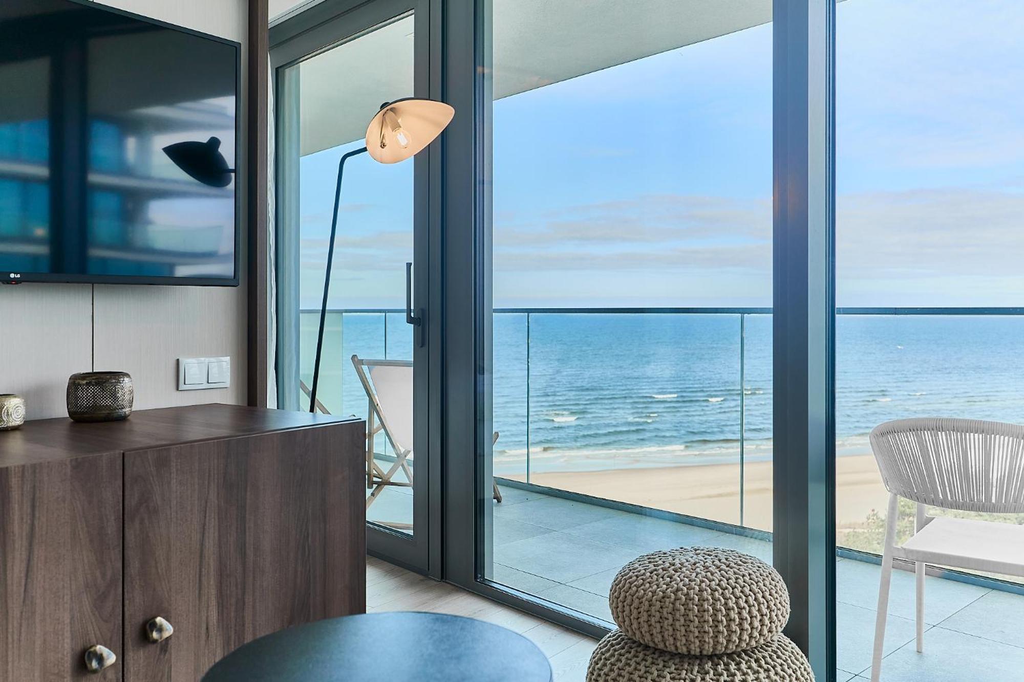 Wave Sea View Private Apartment - A864 Мендзыздрое Экстерьер фото